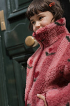 Wool jacket - Belins UL Junior Cherry Pattern – 100% wool – Alwero