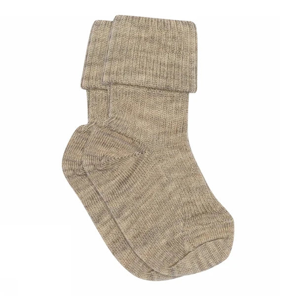 Wool Rib Baby Socks – Geribde babysokken - Merino wol – MP Denmark