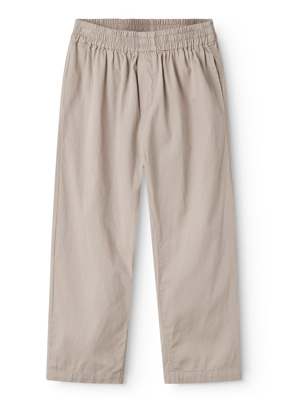 Pants Plano - Cotton - Mercury Grey/Beige - MarMar Copenhagen