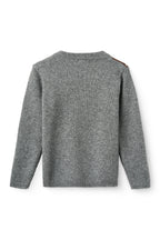 Gebreide trui met ruitpatroon - Argyle Sweater - Lamswol - Copenhagen Colors - achterkant