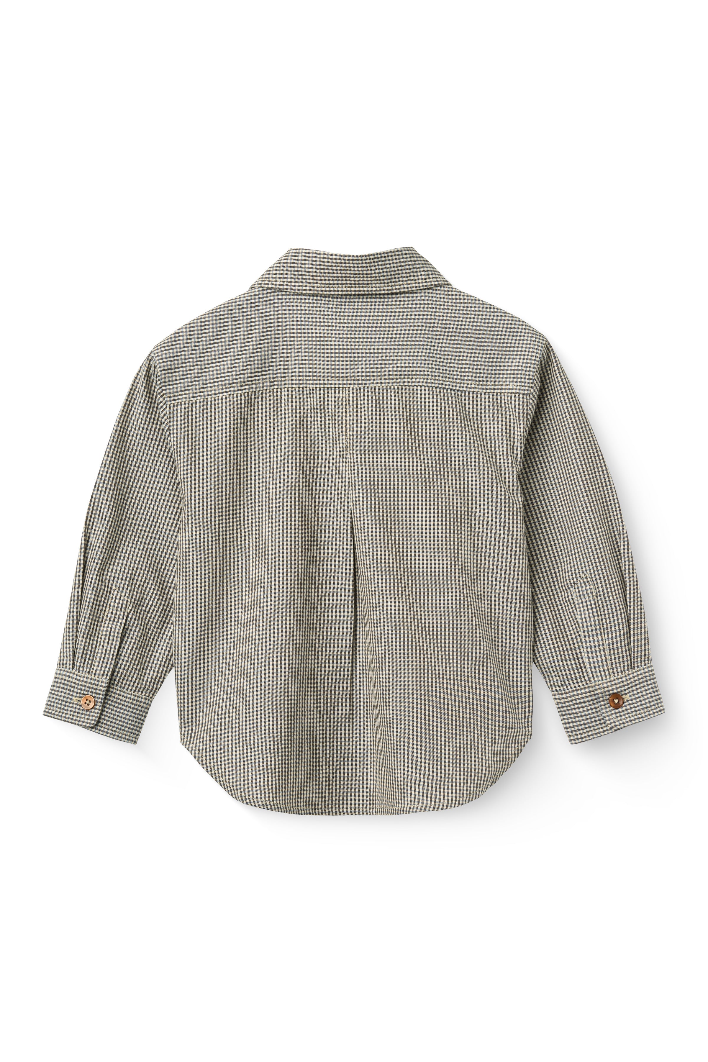 Kariertes Hemd/Bluse - Endless Sky/Brown Check Comb - 100% Bio-Baumwolle - Copenhagen Colors