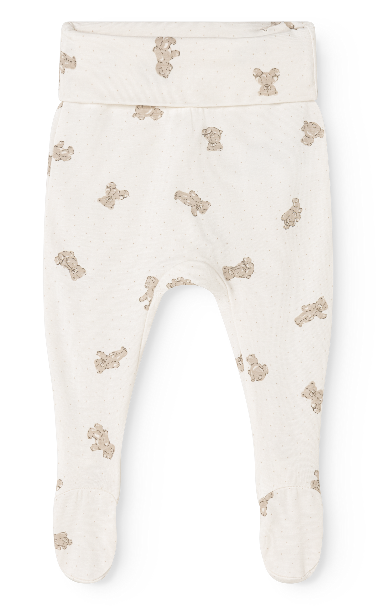 Babybroekje met voetjes - Pixa – Teddybears – Modal & biologisch katoen – MarMar Copenhagen