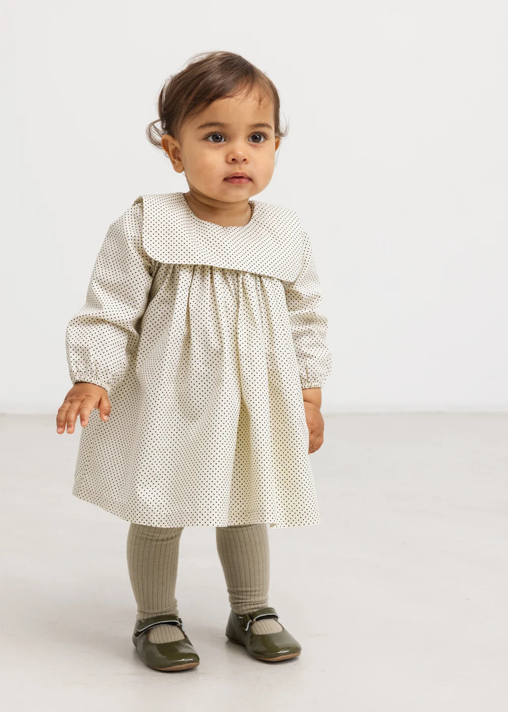 Babyjurk Dulle - Tiny Dots – katoenmix – MarMar Copenhagen