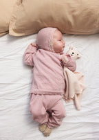 Gebreid knuffeldoekje Teddy – Biologisch katoen & modal – MarMar Copenhagen
