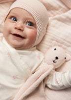 Gebreid knuffeldoekje Teddy – Biologisch katoen & modal – MarMar Copenhagen