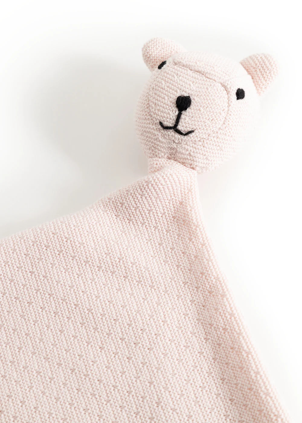 Gebreid knuffeldoekje Teddy – Biologisch katoen & modal – MarMar Copenhagen