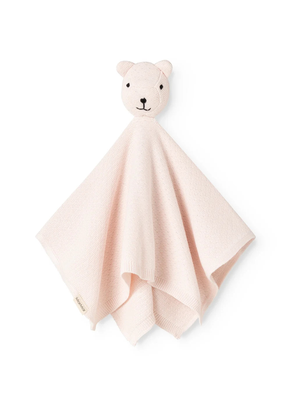 Gebreid knuffeldoekje Teddy – Biologisch katoen & modal – MarMar Copenhagen