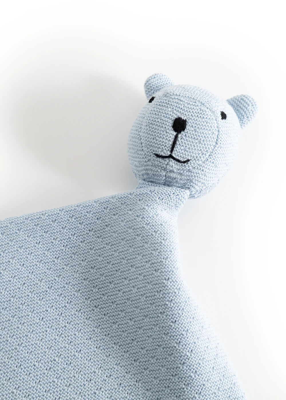 Gebreid knuffeldoekje Teddy – Biologisch katoen & modal – MarMar Copenhagen