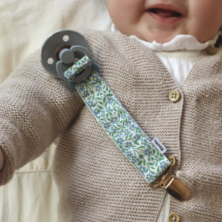 Speenkoord Biarritz - Handgemaakt - Baby Bloom Clips - lifestyle - afbeelding 3