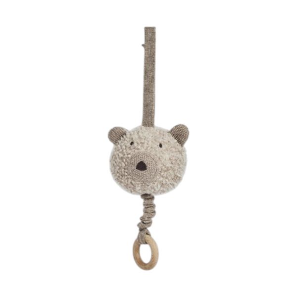 Muziekmobiel - Bouclé Wol - Nature Melange - Smallstuff - productfoto
