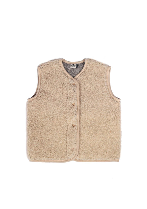 Bodywarmer Tyb light junior - 100% Wol - Alwero - productfoto - afbeelding 2