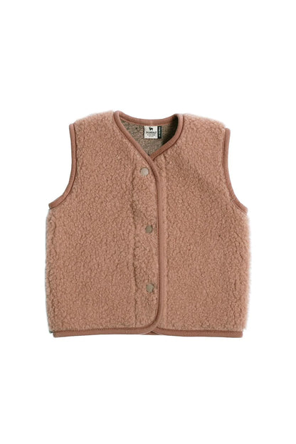 Body warmer Tyb light junior - 100% Wool - Alwero