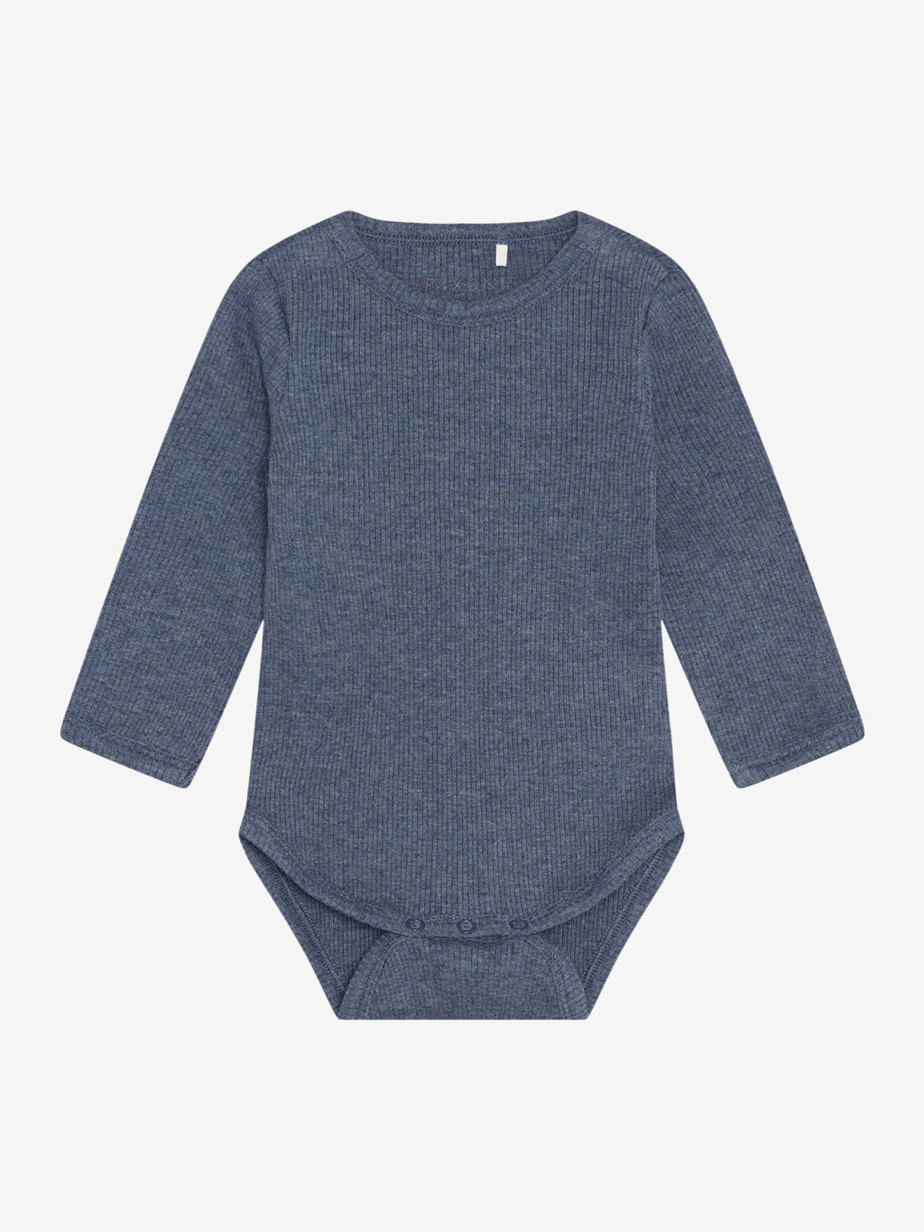 Romper - Modal/katoen - Donkerblauw/Vintage Indigo Melange - Fixoni - voorkant