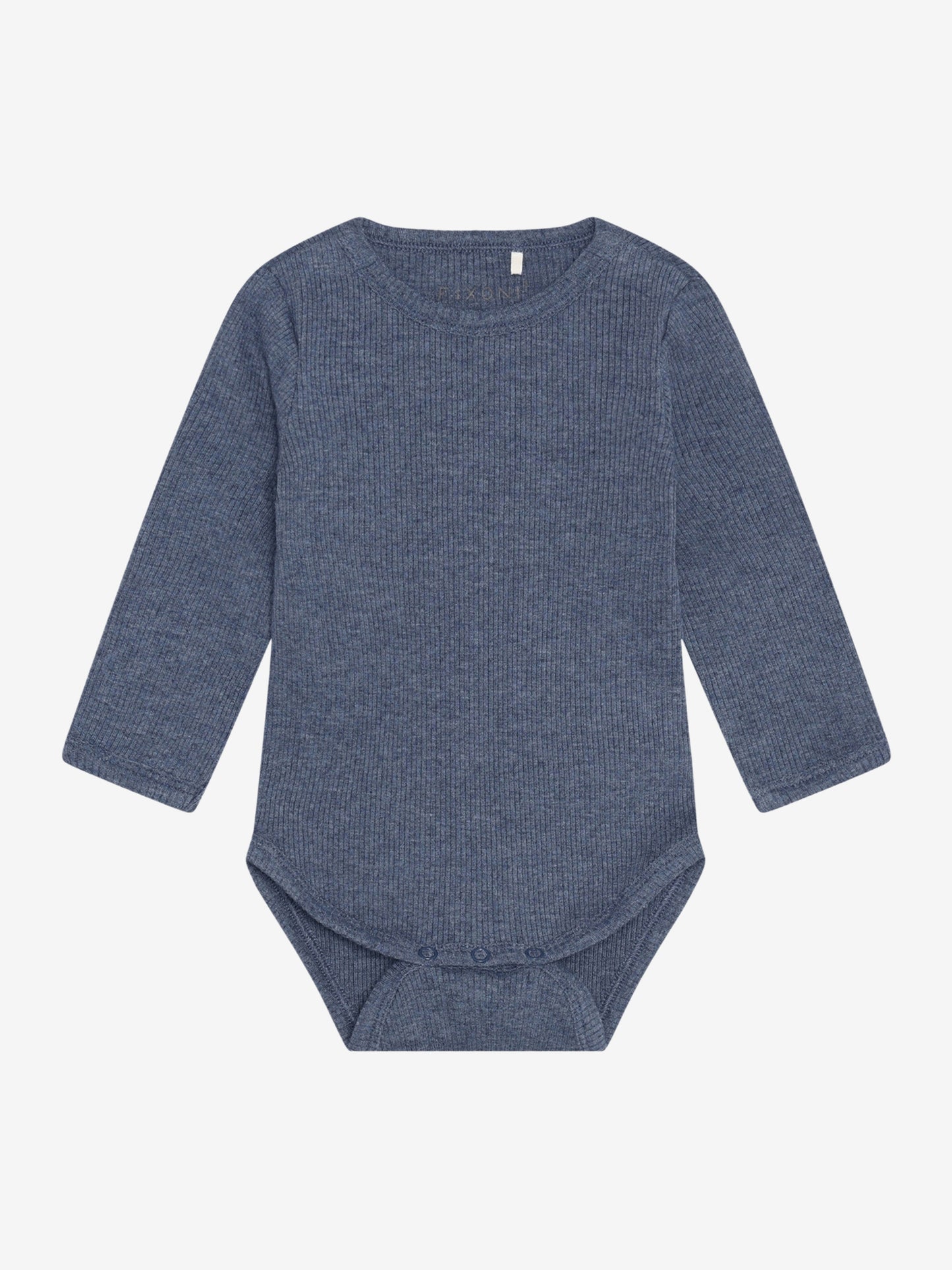 Strampler - Modal/Baumwolle - Dunkelblau/Vintage Indigo Melange - Fixoni