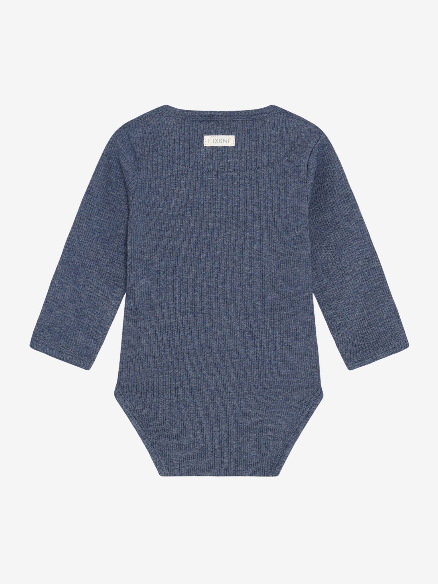 Romper - Modal/katoen - Donkerblauw/Vintage Indigo Melange - Fixoni