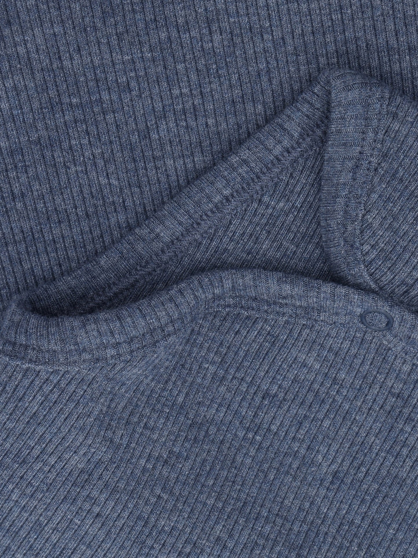 Strampler - Modal/Baumwolle - Dunkelblau/Vintage Indigo Melange - Fixoni