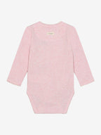 Overslagromper - Modal/katoen - Roze/ Bleached Mauve Melange - Fixoni - voorkant - afbeelding 3