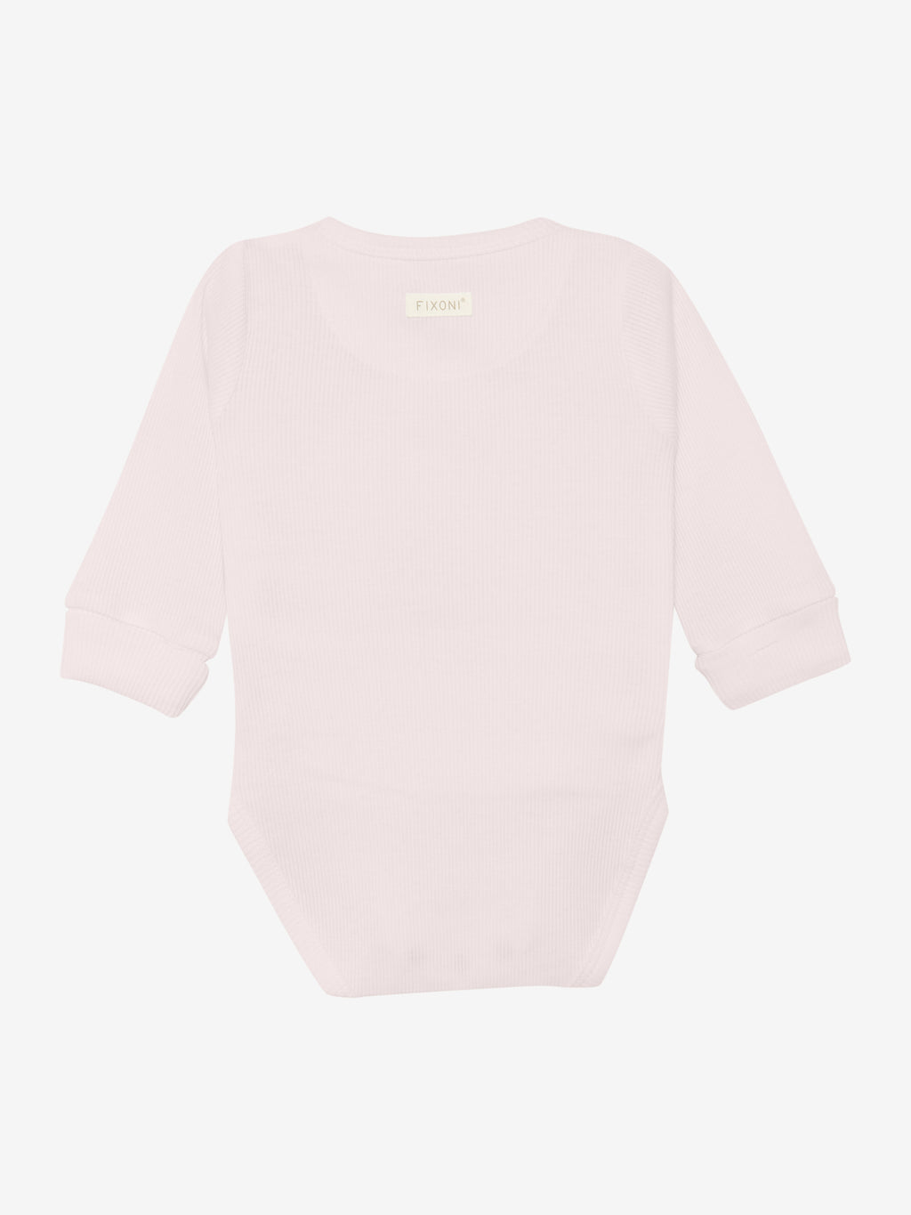 Overslagromper - Biologisch katoen - Wrap Body Long Sleeve - Hushed Violet - GOTS - Fixoni - voorkant - afbeelding 3