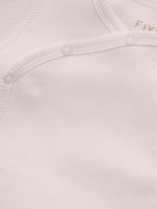 Overslagromper - Biologisch katoen - Wrap Body Long Sleeve - Hushed Violet - GOTS - Fixoni - voorkant - afbeelding 2