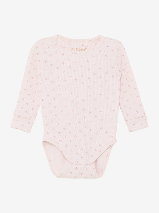 Romper - Cotton - Pink/Hushed Violet - Fixoni
