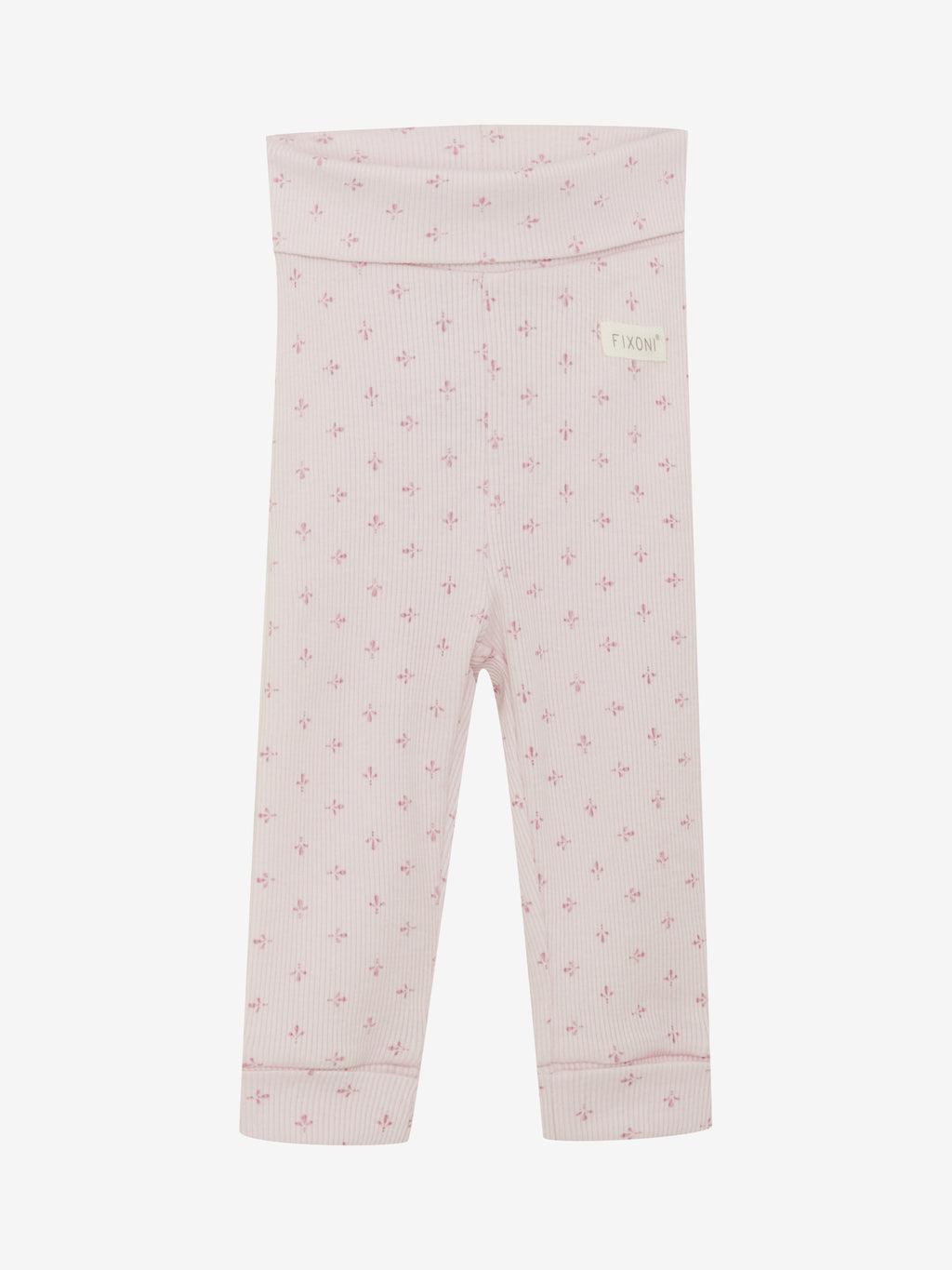 Legging - Biologisch katoen - Roze/Hushed Violet - Fixoni - productfoto - afbeelding 2