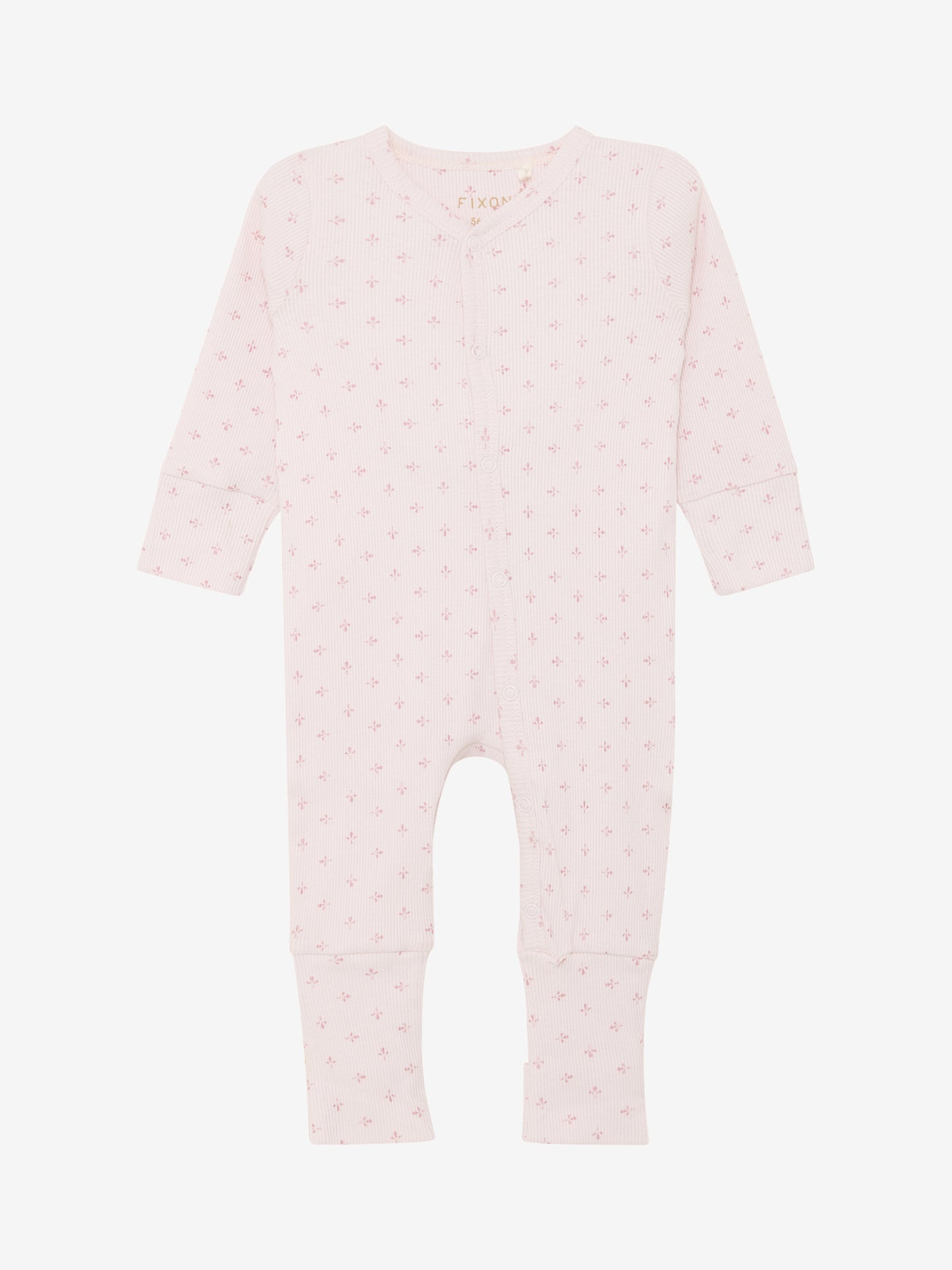 Bodysuit - Organic Cotton - Pink/Hushed Violet - Fixoni