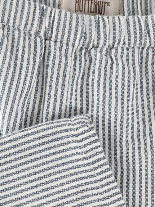 Baby broekje - Pants YD Stripe - Katoen - Bering Sea - Huttelihut - productfoto - afbeelding 2