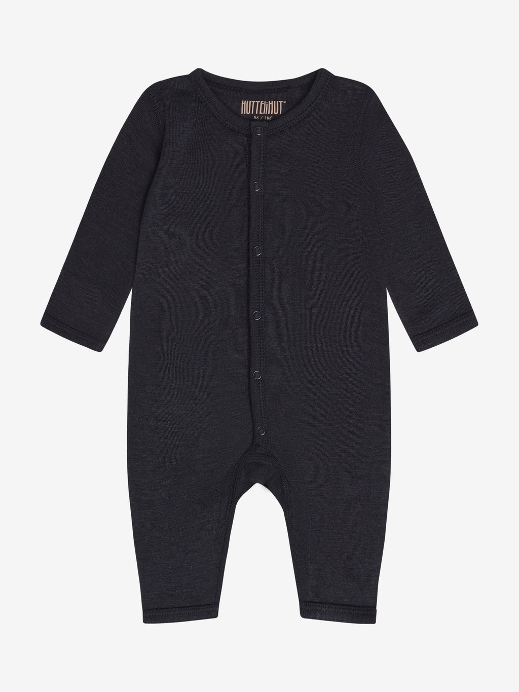 Strampler Dark Navy – TENCEL™ & Merinowolle – HUTTEliHUT