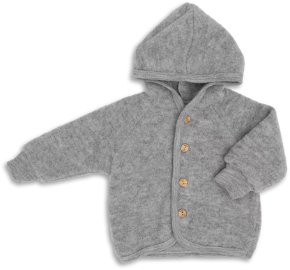 Jacket wool fleece - Organic merino wool - Engel Natur