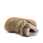 Barefoot Becky TEX Winterschoen – Sage – Waterdicht & Wol gevoerd – Bisgaard