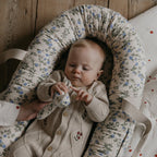 Babynest Dainty - Biologisch katoensatijn - Blauw - Garbo&Friends - productfoto - afbeelding 4