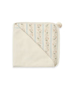 Badcape met capuchon Strawberry Garland - Katoen terry - Garbo&Friends - productfoto - afbeelding 2
