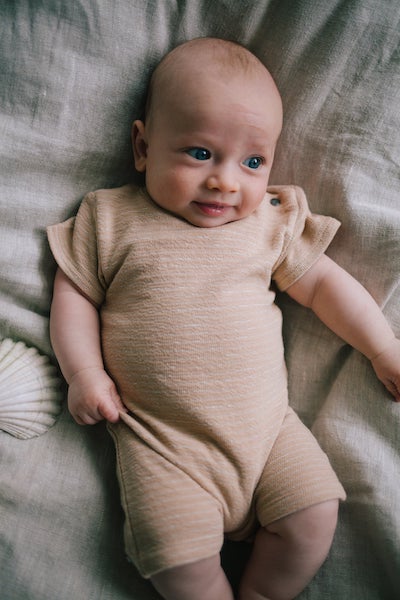 Jumpsuit Frottee - Gael - Terry Stripe - Riffle Amsterdam