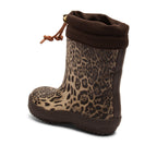 Thermo Rubber Boots – Leopard – Wol gevoerd – Bisgaard
