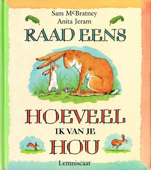 Raad eens hoeveel ik van je hou - Reuzeneditie - Kinderboek - Egmont Toys - productfoto