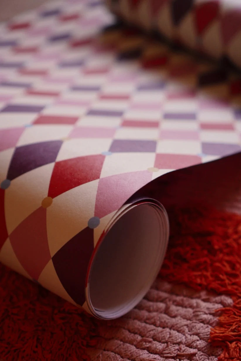 Papier peint durable - Atelier Chien - 2 lés - Harlekijn Multi - Édition anniversaire