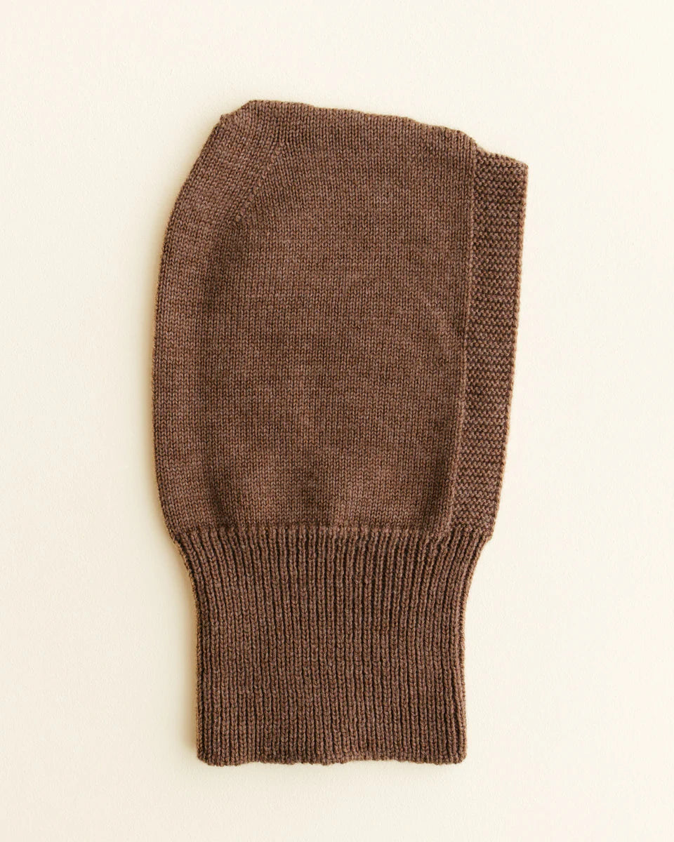 Balaclava - 100% extra fine Italiaanse merino wol - HVID