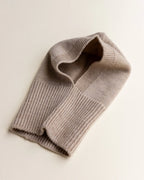 Balaclava - 100% extra fine Italiaanse merino wol - HVID - productfoto