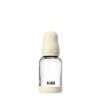 Babyfles van glas - Latex/Natuurrubber - Ivory - 120 ml of 240 ml - BIBS - productfoto - afbeelding 3