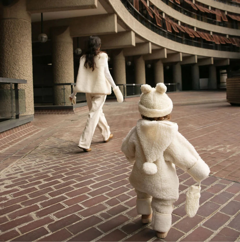 Merino Snugglesuit – Wollener Babyoverall aus 100% Merinowolle – BINIBAMBA