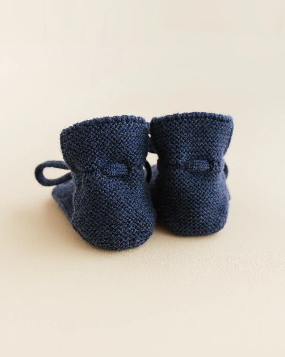 Booties - Baby Slofjes - Merinowol - HVID - productfoto - afbeelding 10