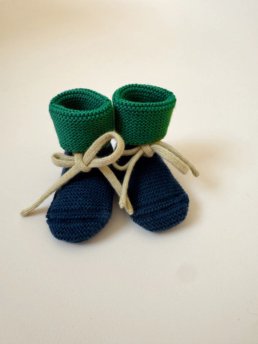Booties - Baby Slofjes - Merinowol - HVID - verpakking - afbeelding 4