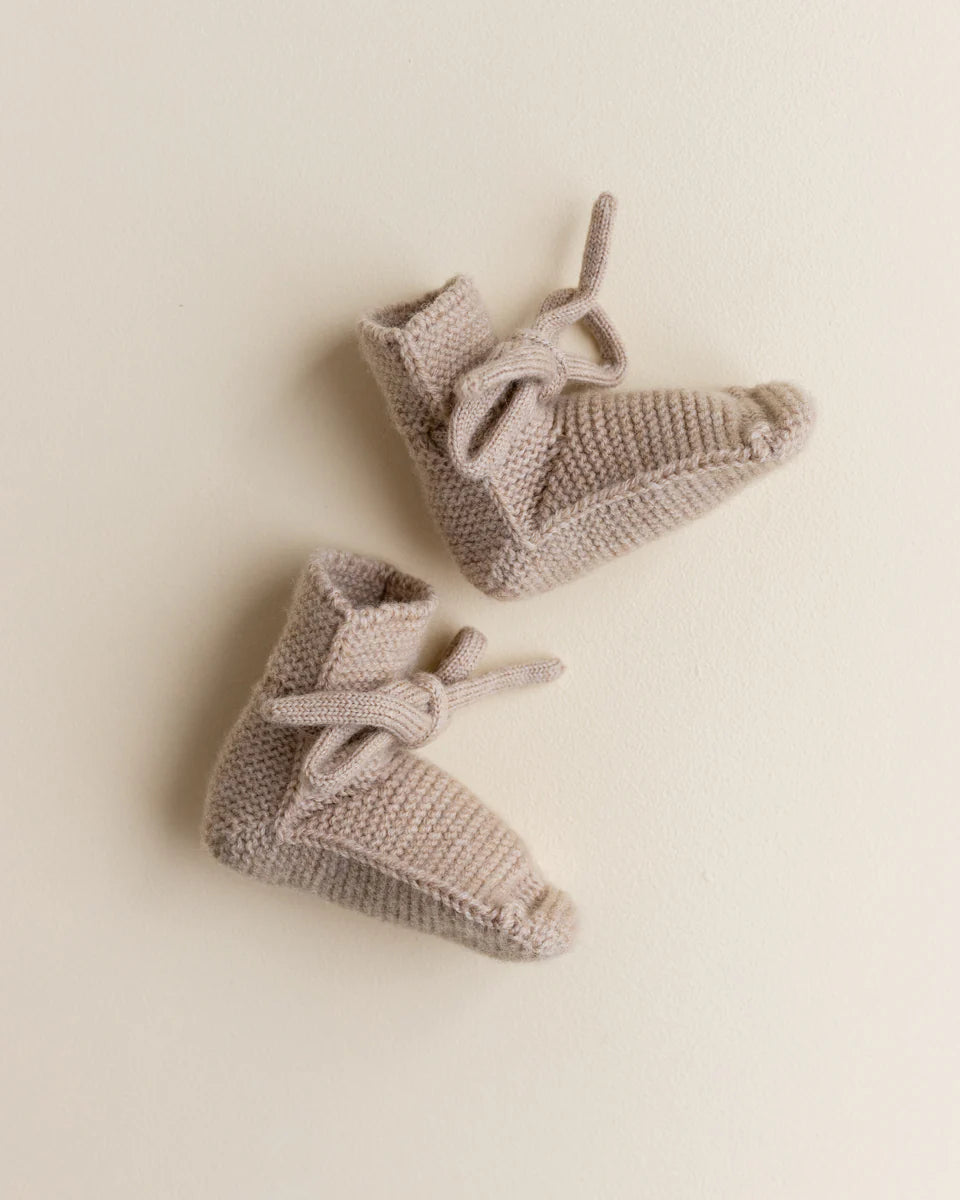 Booties – Babyschuhe – Merinowolle – HVID