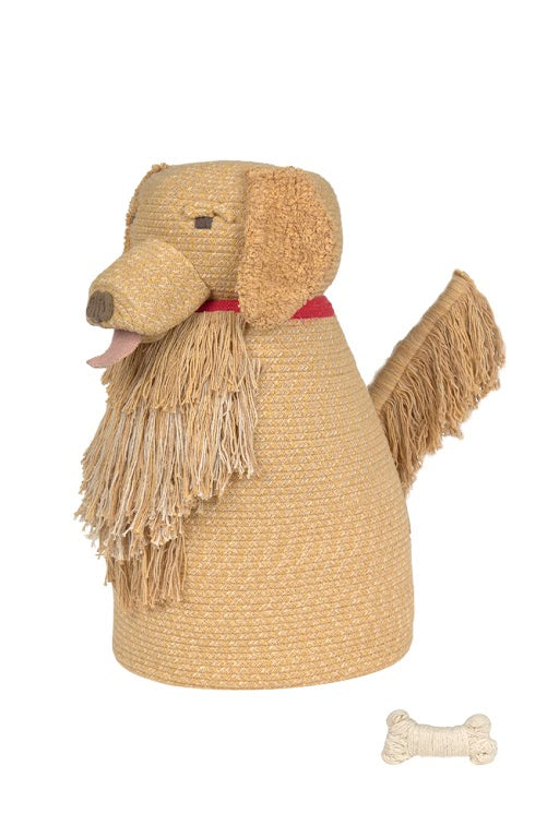 Opbergmand Luna Golden Retriever - 40 × 30 × 55 cm - Lorena Canals - productfoto - afbeelding 4