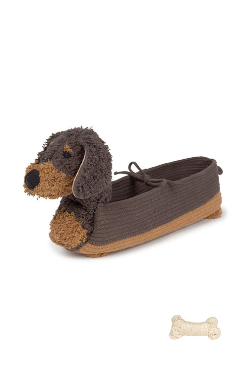 Basket Sparky - Opbergmand Teckel - Brown - 59 × 16 × 23 cm - Lorena Canals - productfoto