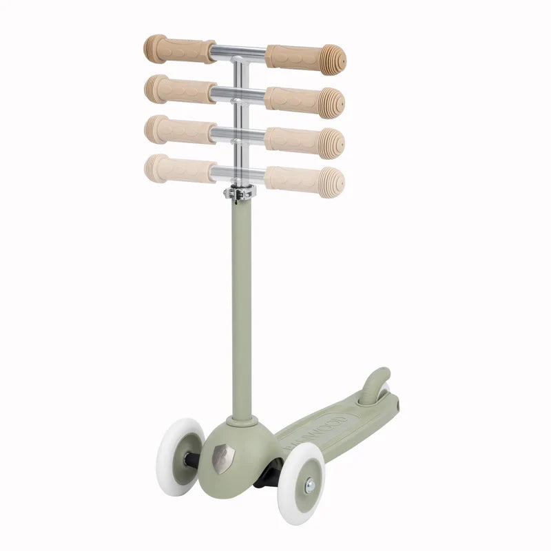Eco step/scooter - Olive - 100% gerecycled materiaal - Banwood - productfoto - afbeelding 9