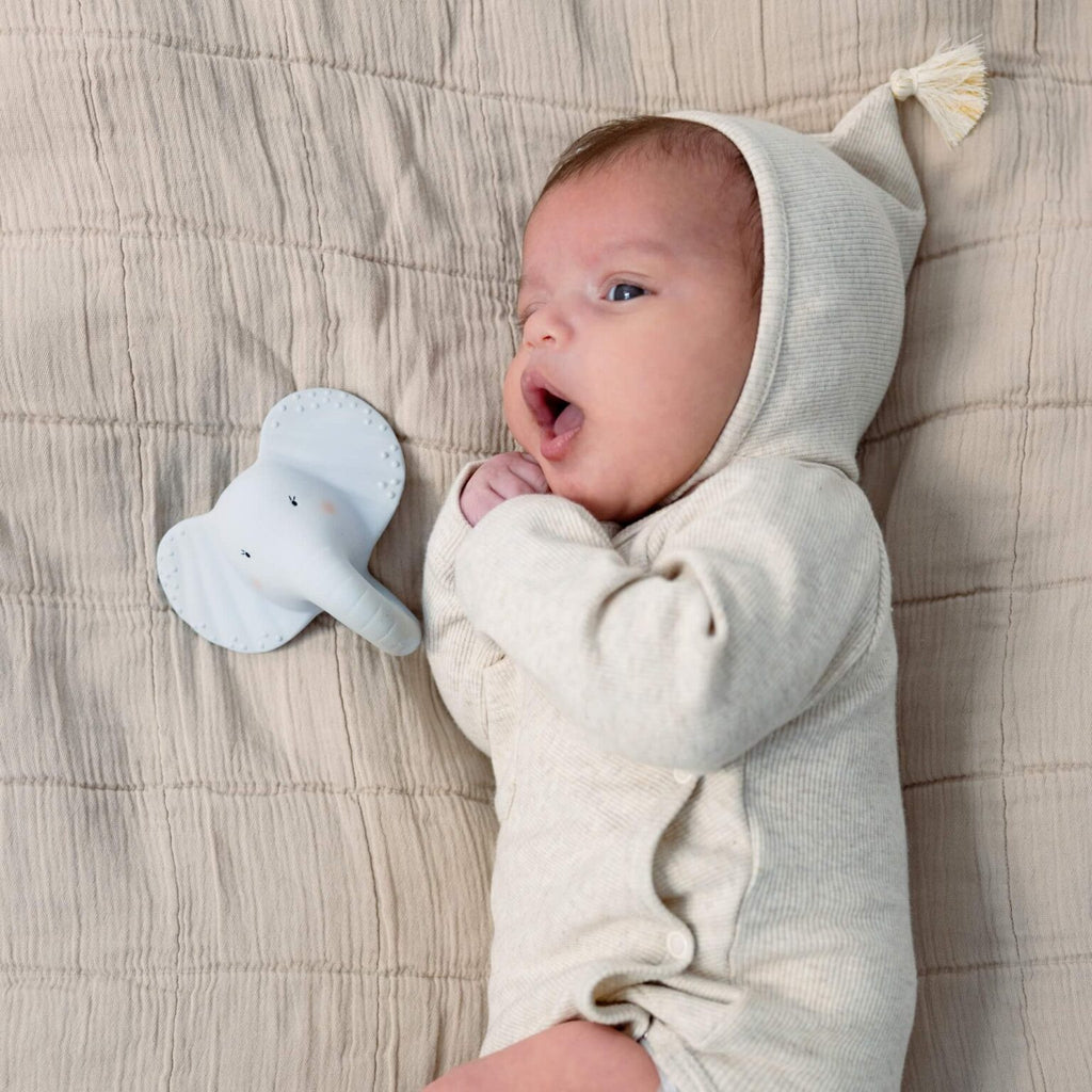 Baby Bello - Bijtring Elvy the Elephant - 100% natuurlijk Hevea-rubber - met baby