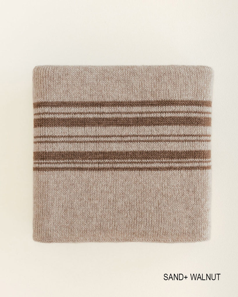 Baby dekentje - Gilbert - Merino wol - HVID - productfoto - afbeelding 2