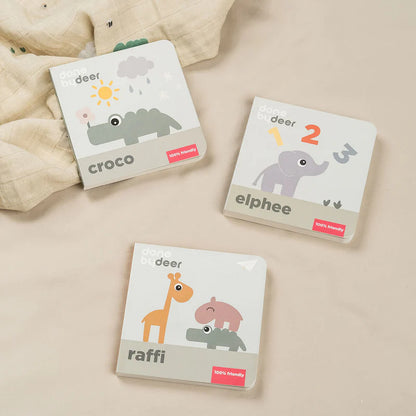 Büchlein „Freunde“ – Board book Friends – Raffi – Colour mix – Done by Deer
