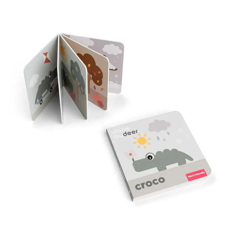 Book 'Seasons' - Board book Seasons - Croco Colour mix - Done by Deer